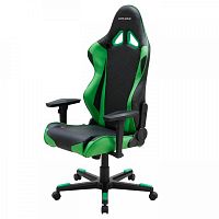кресло геймерское dxracer racing черно-зеленое в Армавире