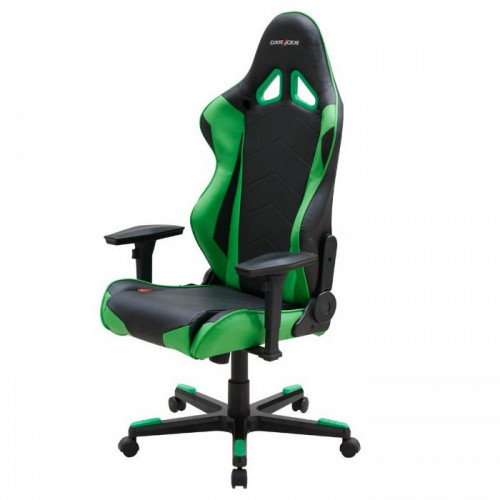 кресло геймерское dxracer racing черно-зеленое в Армавире