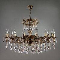 подвесная люстра ambiente leon 2128/12 pb new leaf бронза в Армавире