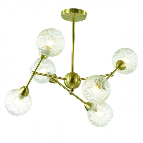 потолочная люстра lumion everly 3752/6c золото в Армавире