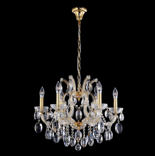 подвесная люстра crystal lux hollywood sp6 gold в Армавире