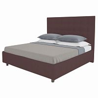 кровать большая 200х200 royal black коричневая в Армавире