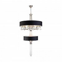 подвесная люстра lucia tucci cosmopolitan 2970.12 black черная в Армавире