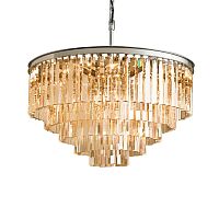 подвесной светильник odeon 10a chrome/amber от delight collection хром/янтарная в Армавире