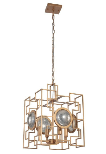 подвесная люстра crystal lux cuento sp4 gold в Армавире