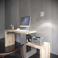 стол рабочий письменный с подставкой для монитора ecocomb-3 в Армавире