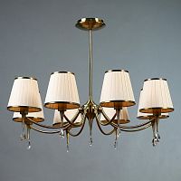 подвесная люстра brizzi alora ma01625ca/008 bronze cream в Армавире