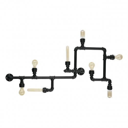 потолочная люстра ideal lux plumber pl8 nero в Армавире