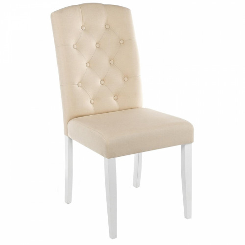 стул деревянный menson white / fabric сream в Армавире