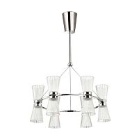 подвесная светодиодная люстра odeon light grana 4013/61l хром в Армавире