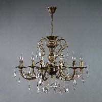 подвесная люстра ambiente alicante 8888/6 pb tear drop в Армавире