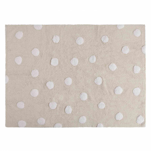 ковер polka dots бежевый-белый в Армавире