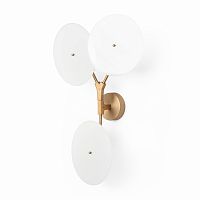 настенный светильник branching discs белый в Армавире