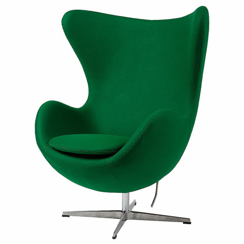 кресло egg chair кашемир зеленое в Армавире