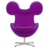 кресло egg mickey фиолетовое в Армавире