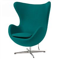 кресло egg chair изумрудное в Армавире