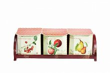 набор емкостей для хранения на подставке fruits в Армавире