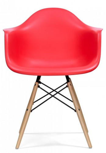 стул klassic premium daw красный (eames style) в Армавире