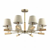 потолочная люстра lumion robin 3703/8c бежевая в Армавире