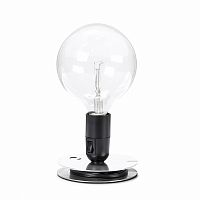 настольный светильник lampadina ed чёрный в Армавире