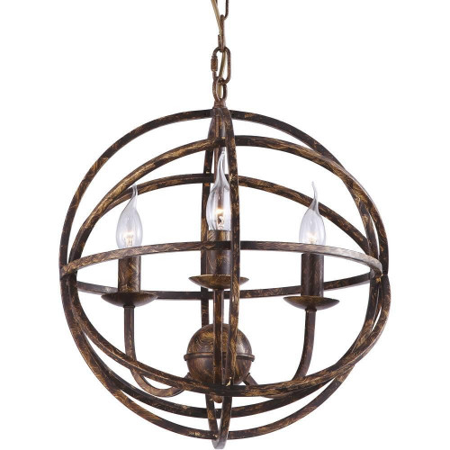 подвесная люстра arte lamp kopernik a1703sp-3br в Армавире